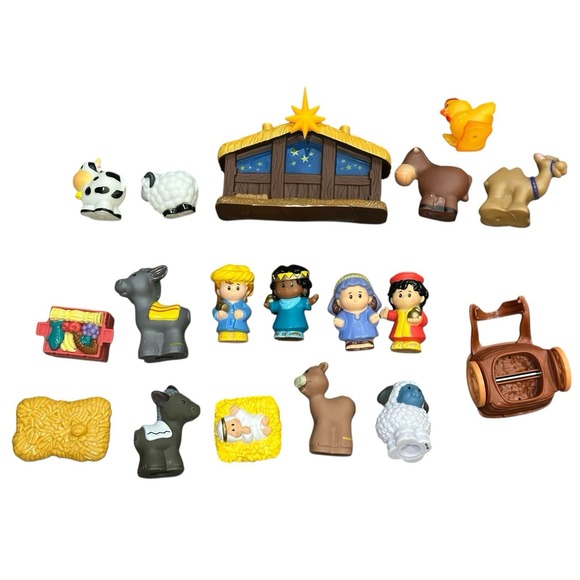 Fisher-Price Other - Fisher Price Little People Nativity Figures READ